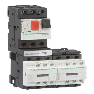 Реверсивный пускатель Schneider Electric TeSys GV2DM 10А, 4кВт 400/24В (ШНАЙДЕР) Реверсивный пускатель Schneider Electric TeSys GV2DM 10А, 4кВт 400/24В (ШНАЙДЕР)