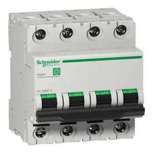 Автоматический выключатель Schneider Electric Multi9 4P 4А (C) (ШНАЙДЕР) Автоматический выключатель Schneider Electric Multi9 4P 4А (C) (ШНАЙДЕР)