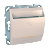Schneider Electric UNICA MGU5.283.25ZD карточный выключатель, бежевый