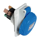 Schneider Electric PKY32F723, промышленная розетка, 32 А, 2P+E, IP67, угловая