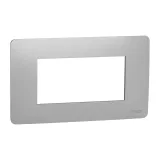 Schneider Electric Unica Modular рамка 4-модульная, алюминий, NU210430
