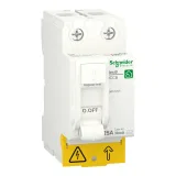 Schneider Electric Resi9 R9R51225 (УЗО) Устройство защитного отключения, 2 полюса, 25 A, 30 мА, тип AC, 2 DIN-модуля